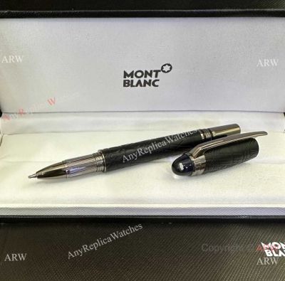 New Mont blanc Starwalker SpaceBlue Rollerball So Black AAA Replica